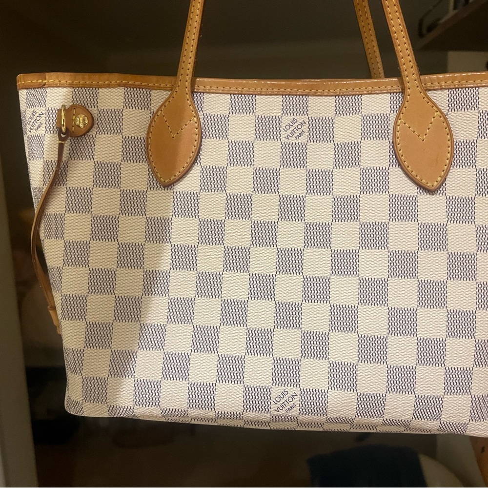 Louis Vuitton Azure NVF PM Bag AND Long Wallet